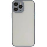 Marsilyan™- Apple Iphone 14 Pro Max Kılıf Montreal Silikon Kapak - Gri
