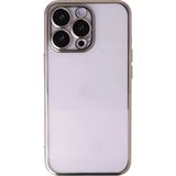 Marsilyan™- Apple Iphone 14 Pro Max Kılıf Razer Lensli Silikon - Gold