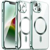 Marsilyan™- Apple Iphone 15 Kılıf Kross Magneticsafe Kapak - Koyu Yeşil