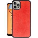Marsilyan™- Apple Iphone 15 Pro Kılıf Aras Deri Kapak - Kırmızı