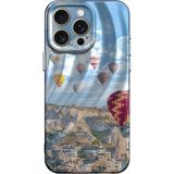Marsilyan™- Apple Iphone 15 Pro Max Kılıf Crew Desenli Kapak - Kapadokya
