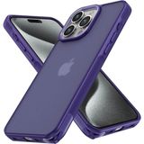 Marsilyan™- Apple Iphone 15 Pro Max Kılıf Elegant Kapak - Derin Mor