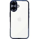 Marsilyan™- Apple Iphone 16 Kılıf Razer Lensli Silikon - Açık Mavi