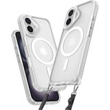 Marsilyan™- Apple Iphone 16 Plus Kılıf Enka Magsafe Silikon Kılıf - Şeffaf