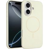 Marsilyan™- Apple Iphone 16 Plus Kılıf Jully Magsafe Kapak - Bej