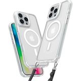 Marsilyan™- Apple Iphone 16 Pro Max Kılıf Enka Magsafe Silikon Kılıf - Şeffaf