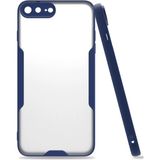 Marsilyan™- Apple Iphone 7 Plus Kılıf Platin Silikon - Lacivert