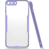 Marsilyan™- Apple Iphone 7 Plus Kılıf Platin Silikon - Lila