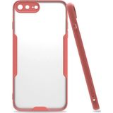 Marsilyan™- Apple Iphone 7 Plus Kılıf Platin Silikon - Pembe