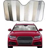 Marsilyan™- Araç Ön Cam Katlanabilir Güneşlik Uv ve Isı Koruma Renault Megane Fiat Egea Hyundai I20 Opel Astra - Çok Renkli