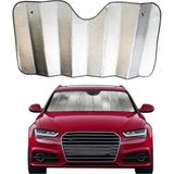 Marsilyan Araç Ön Cam Katlanabilir Güneşlik Uv ve Isı Koruma Renault Megane Fiat Egea Hyundai I20 Opel Astra - Renkli - standart