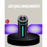 Marsilyan Aromaterapi Özellikli Ultrasonik Hava Nemlendirici LED Atmosfer Işığı - Renkli