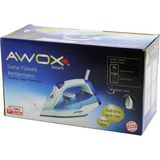 Marsilyan Awox STEAM-1716 Buharlı Ütü Seramik Taban 2600W 360 Derece Dönebilen Kablo - 490ML Şeffaf Su T