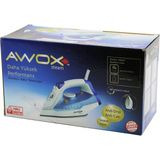 Marsilyan™- Awox STEAM-1716 Buharlı Ütü Seramik Taban 2600W 360 Derece Dönebilen Kablo - 490ML Şeffaf Su Tankı BX40 - Renkli - standart