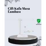 Marsilyan- Ayarlanabilir Açıya Sahip Masa Lambası | Kademeli Işık Seviyesi, Modern ve Kompakt Tasarım - Renkli - standart