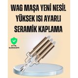 MARSİLYAN- Ayarlanabilir Isılı Bukle Saç Maşası