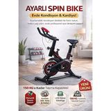 Marsilyan Ayarlı Spin Bike - Renkli - standart