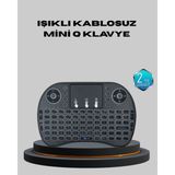 Marsilyan Aydınlatmalı Touchpad’li Q Klavye – Türkçe Karakterli, USB Bağlantılı, Numerik Tuş Takı - 1 - Renkli