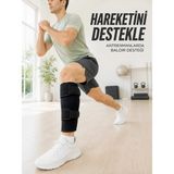 Marsilyan Baldır Destekleyici Ayarlanabilir Çift Bantlı Siyah Alt Baldırlık - Renkli - standart