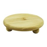 Marsilyan Bamboo Bambu Sunum Tabak Ayaklı 11X11CM (K95) - Renkli - standart