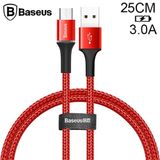 Marsilyan Baseus halo Mikro Usb 3A Hızlı Şarj 0.25CM Kısa Power Bank için Şarj Kablosu-(5775)