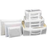 Marsilyan Bavul Içi Düzenleyici Valiz Organizer 6 Lı Set - Çizgili
