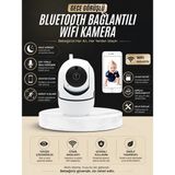 Marsilyan Bebek Takip Kamerası Gece Görüşlü Wifi Güvenlik Kamerası