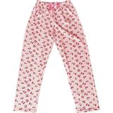 Marsilyan Beli Lastikli Mevsimlik Viskon Penye Pantolon Pembe - Renkli