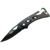Marsilyan Benchmade A1103B Siyah Kamp Çakı 15 cm - Kancalı Metal Saplı