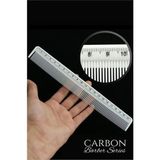 Marsilyan Berber Kuaför Saç Kesim Tarağı Karbon Nano Absolute Professional - Renkli - 1