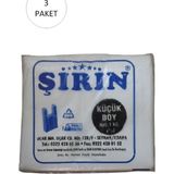 Marsilyan Beyaz Kalın Atlet Poşet Küçük Boy 25X45 cm 1 kg 3 Paket (Takriben 330 Adet) - standart