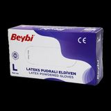 Marsilyan Beybi L Pudralı Muayene Eldiveni 100LÜ (4887) - Renkli