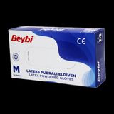 Marsilyan Beybi M Pudralı Muayene Eldiveni 100LÜ (4887) - Renkli