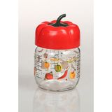Marsilyan Biber Desenli Kavanoz 1000 cc ROYALEKS-BD1000 - Renkli - 0 - 249 ml