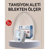Marsilyan Bilekten Ölçer Tansiyon Aleti Şarjlı-Pilli Hafızalı Pratik Kullanım
