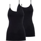 Marsilyan Blackspade Kadın Ip Askılı 2 Li Atlet 1591 - Beyaz - 2XL