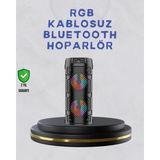 Marsilyan Bluetooth 5.0 Destekli Yüksek Ses Kaliteli Hoparlör - 1