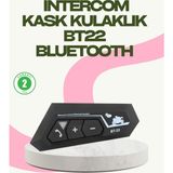 Marsilyan Bluetooth 5.0 Edr Kask Kulaklık Yüksek Ses Kalitesi ve Gürültü Önleme - Kırmızı