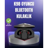 Marsilyan Bluetooth 5.0 Kablosuz Gaming Kulaklık Suya Dayanıklı - -- - 1