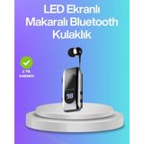 Marsilyan Bluetooth 5.2 Klipsli Kablosuz Kulaklık – Dijital Ekran & Titreşimli Uyarı - 1
