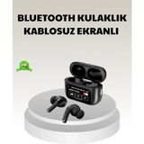Marsilyan Bluetooth 5.3 Anc Kablosuz Kulaklık – Dokunmatik Kontrol, Dijital Ekran Ve Uzun Pil Ömrü - Çok Renkli