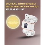 Marsilyan Bluetooth 5.3 Kulaklık – 4 Adet, Çift Kulaklıklı, Dijital Göstergeli, Anc + Enc - -- - 1