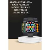 Marsilyan Bluetooth Bağlantılı Kablosuz Kulaklık ve Yeni Nesil Akıllı Saat 5.0 Bluetooth - 01P-Pembe
