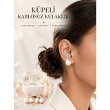 Marsilyan Bluetooth Bağlantılı Küpeli Kablosuz Kulaklık Uzun Pil Ömrü - MCT4966-1177 - Çok Renkli