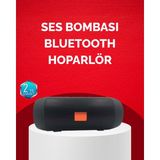 Marsilyan Bluetooth Hoparlör 20W Bass Güçlü Ses USB Flash Aux Destekli - 1