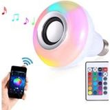 Marsilyan Bluetooth Hoparlör Akıllı LED Ampül Lamba - Renkli
