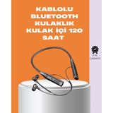Marsilyan Bluetooth Kablosuz Kulaklık – Gürültü Önleme, Dokunmatik Kontrol, Şarj Kutulu - -- - 1
