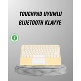 Marsilyan- Bluetooth Klavye – Kablosuz, Sessiz Tuşlu, Android Ios Windows Uyumlu, Kompakt Taşınabilir Tasarım - 1 - Renkli