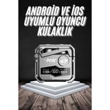 Marsilyan Bluetooth Kulaklık Dokunmatik Kontrol Tws Kablosuz Kulaklık Hi-Fi Stereo - Renkli - 1