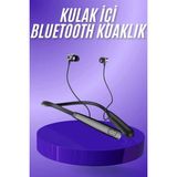 Marsilyan Bluetooth Kulaklık Şarj Göstergeli 100 Saat Şarj Kapasiteli Sporcu Kulaklık - Çok Renkli